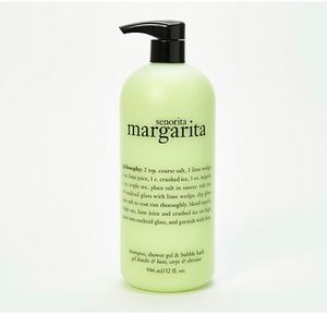 Philosophy Green Señorita Margarita Tropical Bubble Bath Bodywash Shampoo 3 in 1